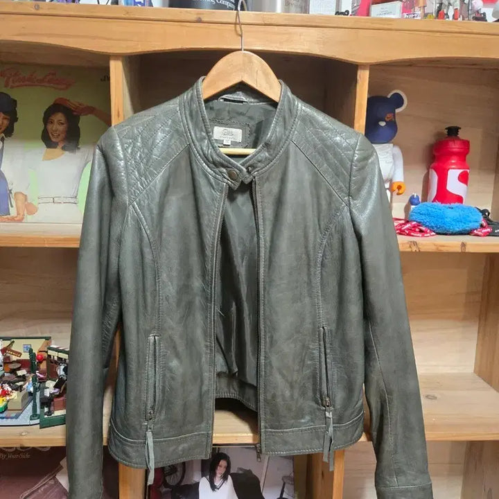 [BUNJANG] Gerard Darel Lambskin Leather Jacket / 제라르다렐 양가죽 자켓 55-66 우먼스