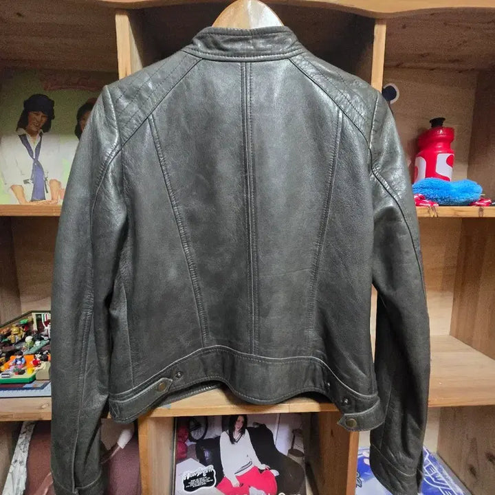 [BUNJANG] Gerard Darel Lambskin Leather Jacket / 제라르다렐 양가죽 자켓 55-66 우먼스