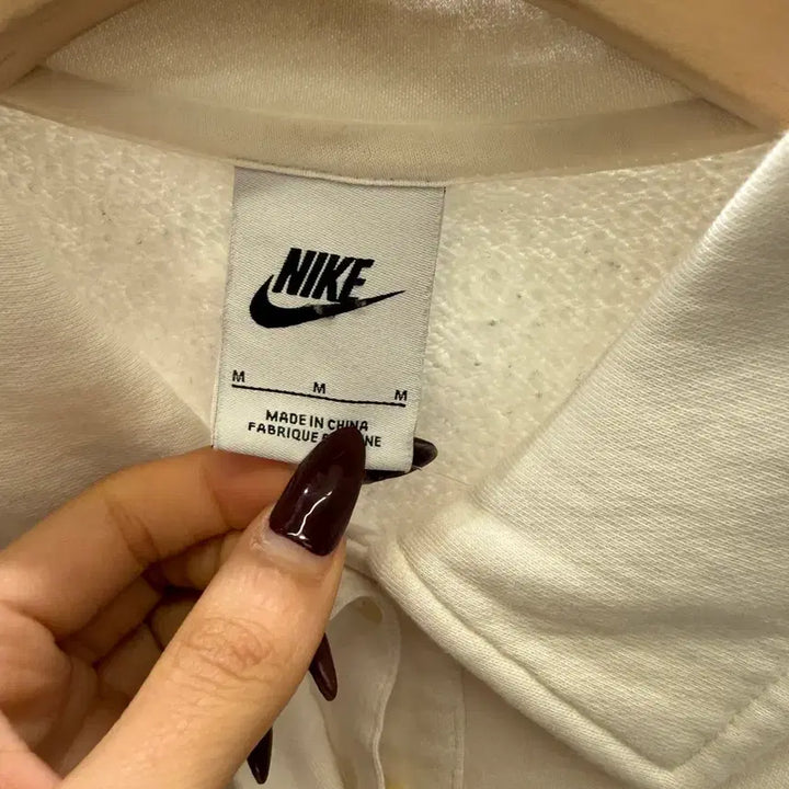 [BUNJANG] Nike Crop Half-Zip Sweatshirt U1625 / 나이키 하프집업 크롭 맨투맨 U1625