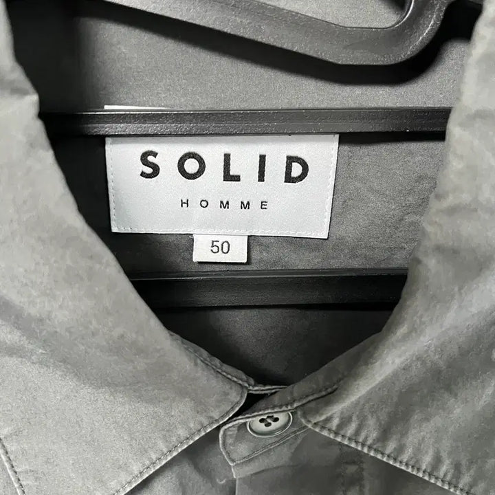 [SOLD OUT] 솔리드옴므 그레이 셔츠