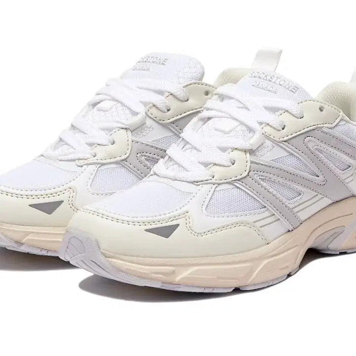 [BUNJANG] Rockstone Canada White Sneakers (Size 235) / 락스톤 캐나다 흰색 운동화235