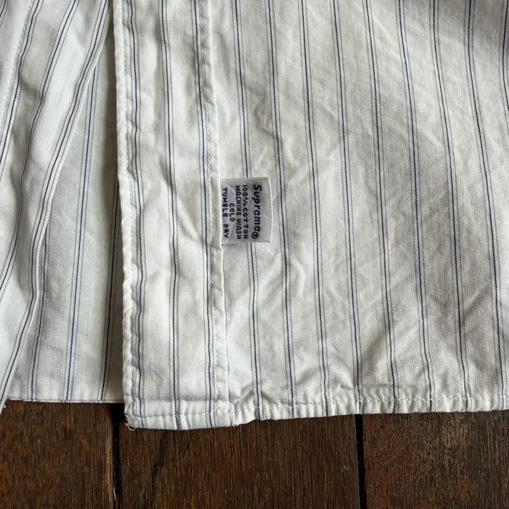 [SOLD OUT] 90s 슈프림 Supreme 스트라이프 반팔 셔츠 남방