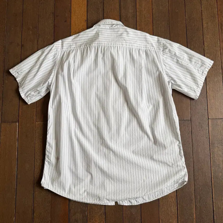 [SOLD OUT] 90s 슈프림 Supreme 스트라이프 반팔 셔츠 남방