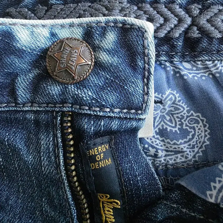 [BUNJANG] SHABE JEANS Denim Hot Pants / SHABE JEANS 청반바지 데님 핫팬츠