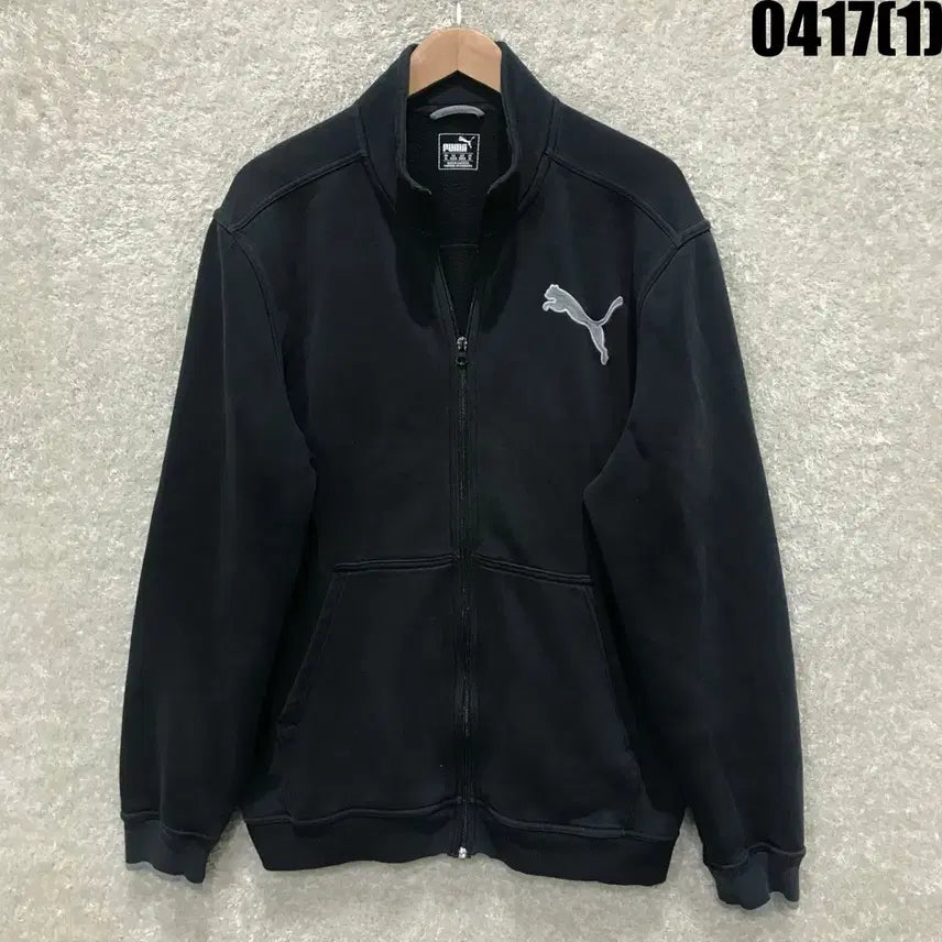 [SOLD OUT] 푸마 블랙 풀집업 트레이닝 자켓 XL