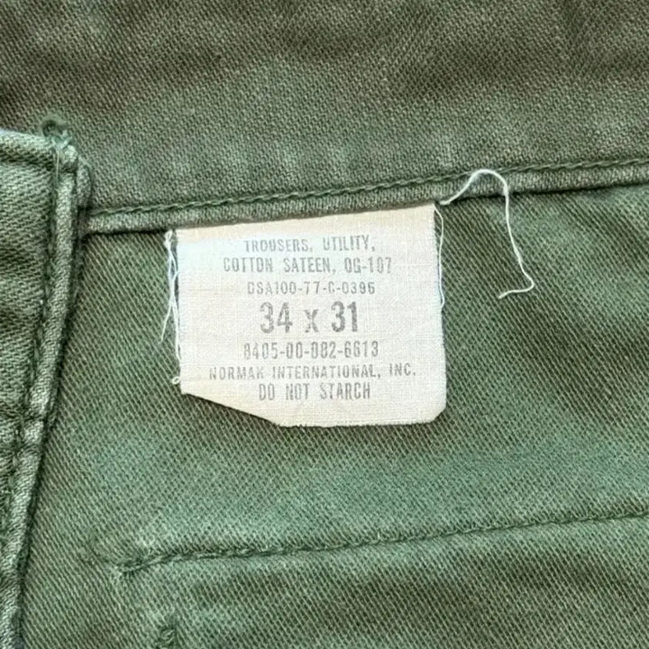 [SOLD OUT] 오리지널 미군 퍼티그 팬츠 폴로 rrl