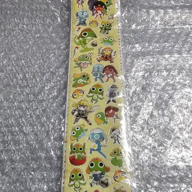 [BUNJANG] Keroro 43cm Sticker - Sealed / 고전문구 43cm 케로로 스티커 미개봉품