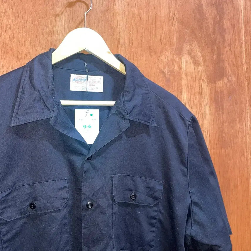 [BUNJANG] (XL) Dickies 디키즈 반팔 워크 셔츠 블랙 / (XL) Dickies 디키즈 반팔 워크 셔츠 블랙