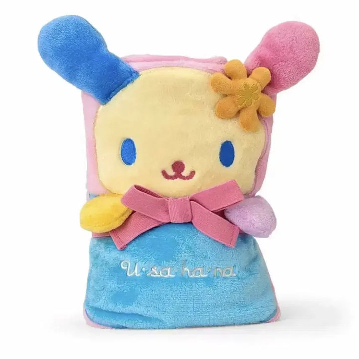 [BUNJANG] Sanrio Usahana Blanket Mascot / 산리오 우사하나 담요 판매합니다! 인형 마스코트 미개봉