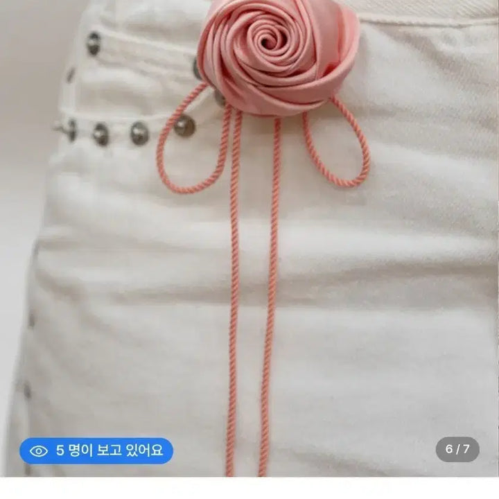 [BUNJANG] Tatiana Glory Rosette Loop Tie / 타티아나 글로리 로젯 루프 타이