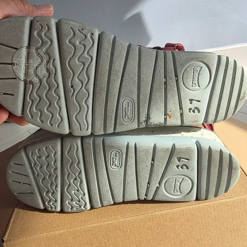 [BUNJANG] Camper Oruga Sandals 37 Burgundy / 캠퍼 오루가 camper oruga 샌들 37사이즈 235 240 버건디
