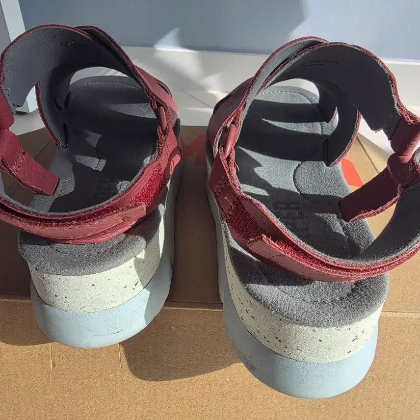 [BUNJANG] Camper Oruga Sandals 37 Burgundy / 캠퍼 오루가 camper oruga 샌들 37사이즈 235 240 버건디