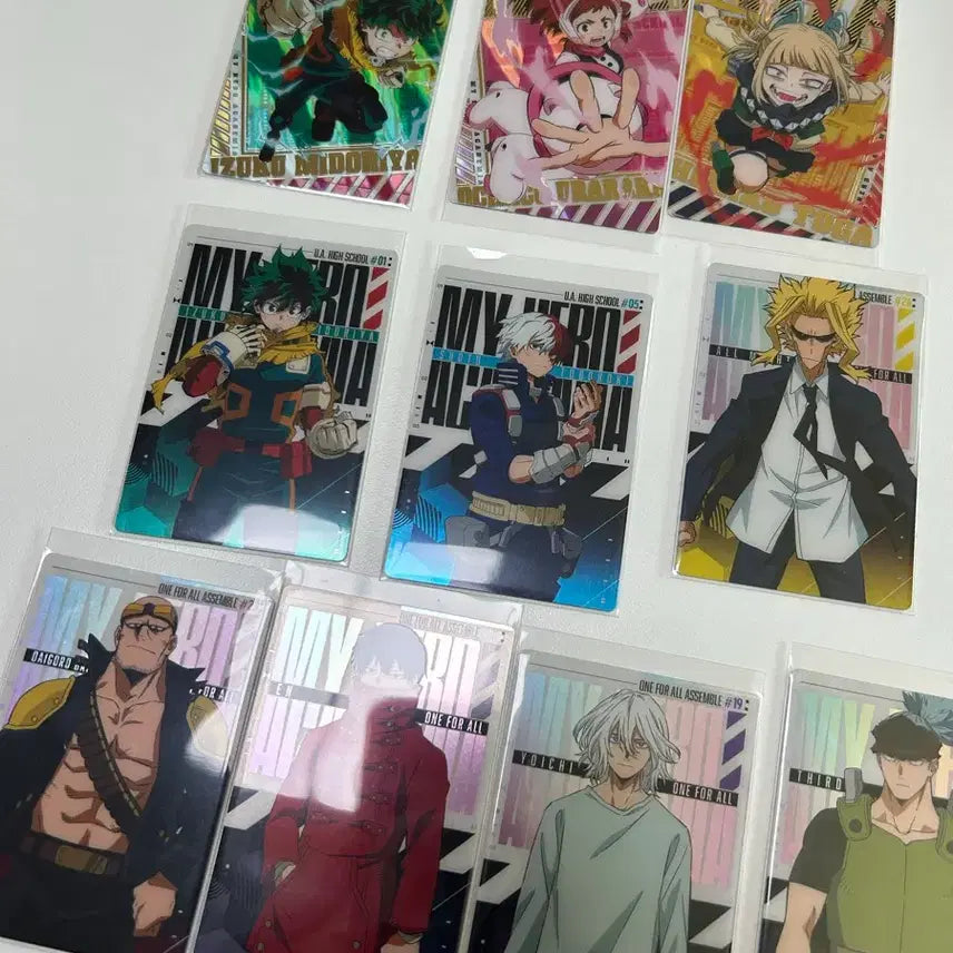 [BUNJANG] My Hero Academia Wafer Card Bundle Set / 히로아카 웨하스카드 일괄
