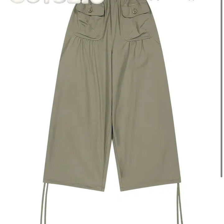 [SOLD OUT] 코이세이오 토비 셔링 팬츠 카키 2