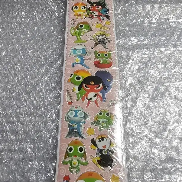 [BUNJANG] Keroro 43cm Sticker - Sealed / 고전문구 43cm 케로로 스티커 미개봉품