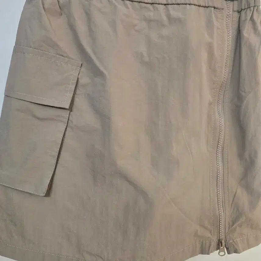 [BUNJANG] Khaki Cargo Mini Skirt / 카키색 카고 미니스커트