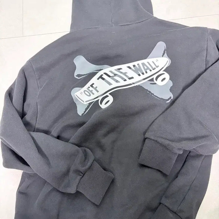[BUNJANG] WTAPS Vans Collaboration Black Hoodie / 더블탭스 반스 후드 블랙 4 사이즈