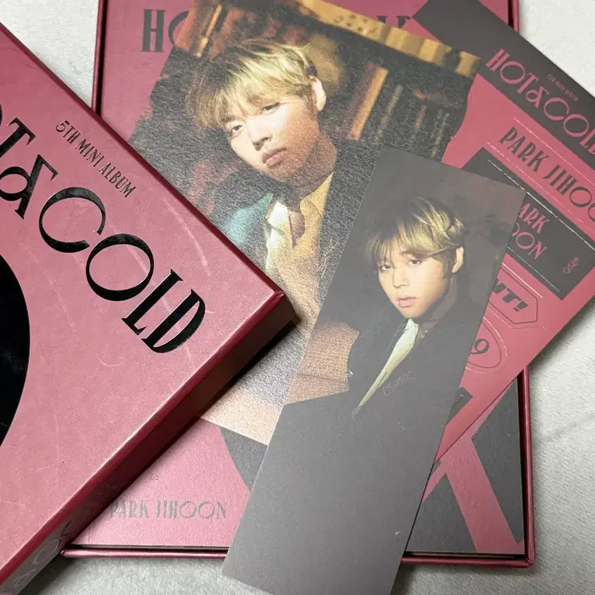 [SOLD OUT] 박지훈 Hot&amp;Cold 앨범 포카x