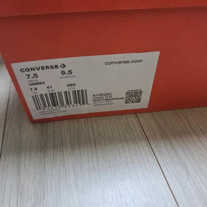 [BUNJANG] Converse Chuck 70 High Monostone Sneakers / 컨버스 척70 하이 모노스톤 새상품 260 팝니다