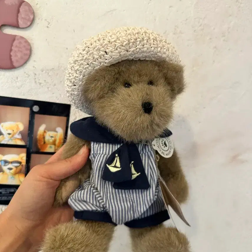 [BUNJANG] Boys Bear Marine Look Plush / 보이즈베어 마린룩