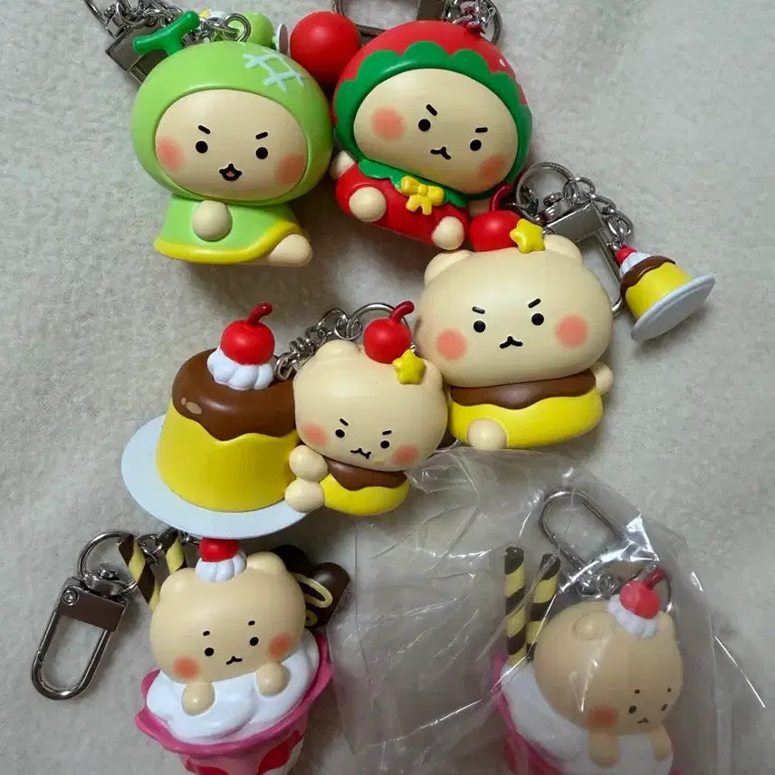 [BUNJANG] MangGom Figure Keyring Bundle Set / 망곰 피규어 키링 세트