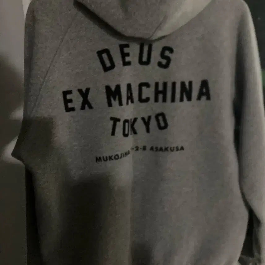 [SOLD OUT] 데우스 엑스 마키나 그레이 후드티 L