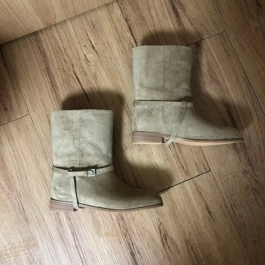[BUNJANG] Reply Beige Boots / Reply beige boots