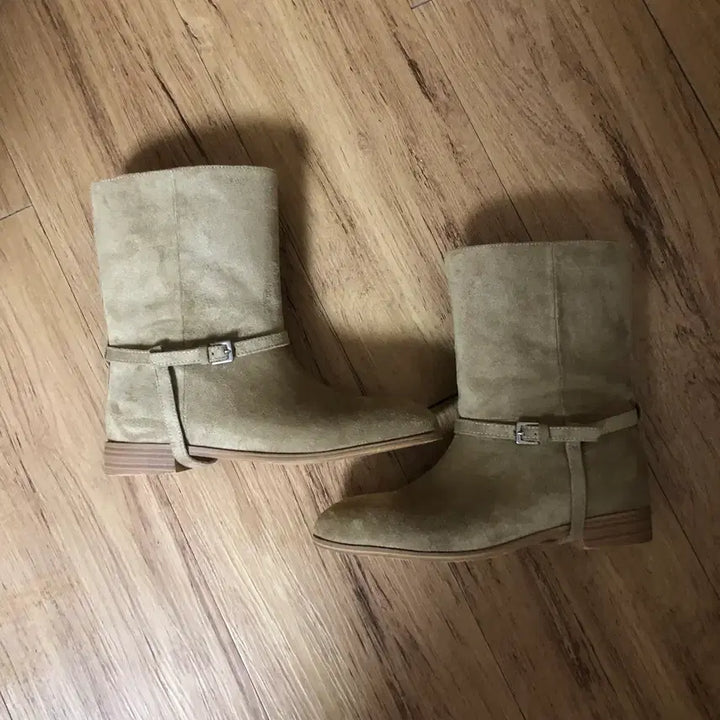 [BUNJANG] Reply Beige Boots / Reply beige boots