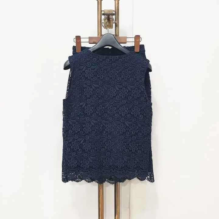 [BUNJANG] Uniqlo Lace Set (S) / (kk69553)유니클로 레이스 셋업 (민소매+스커트)S