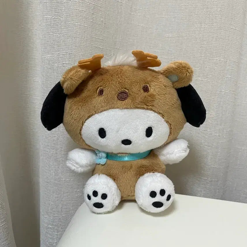 [BUNJANG] Pochacco Fawn Keyring / 포차코 꽃사슴 가방고리 키링