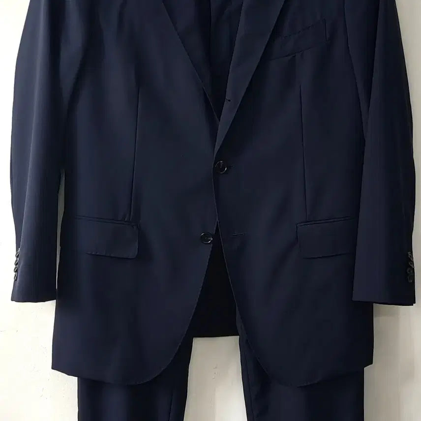 [BUNJANG] Man On D 52 (110/36) Pure Wool Suit Set / 맨온드분 52(110/36) 순모 수트셋업 춘하용. DN. A