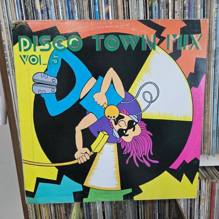 [BUNJANG] Disco Town Mix LP Vinyl Record / 디스코 타운 믹스 LP판