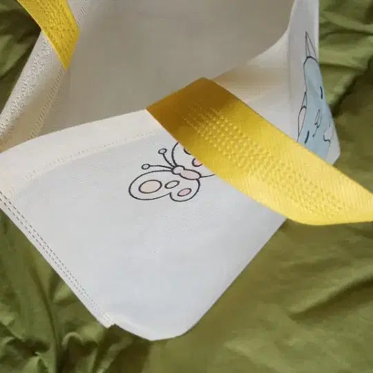 [BUNJANG] Cat and Butterfly Eco Bag / 귀여운 고양이와 나비 에코백