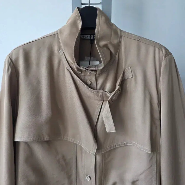 [BUNJANG] BEANPOLE Trench Style Shirt Jacket / BEANPOLE 트렌치 변형 셔츠 자켓 -95(50만원대/택달린새제품)