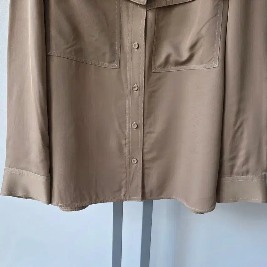 [BUNJANG] BEANPOLE Trench Style Shirt Jacket / BEANPOLE 트렌치 변형 셔츠 자켓 -95(50만원대/택달린새제품)