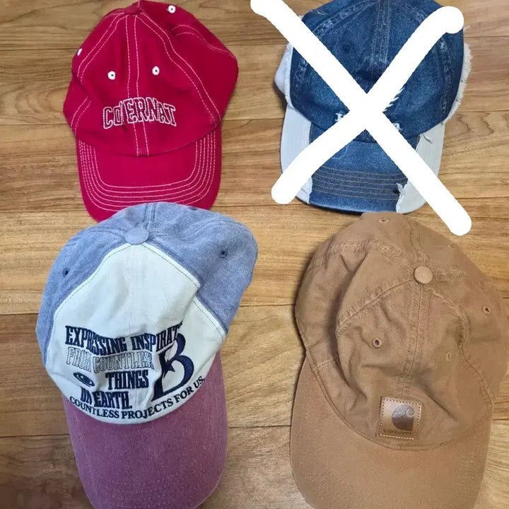 [BUNJANG] Various Brands Baseball Caps Bundle / 바우프 칼하트 커버낫 혼다 볼캡 판매