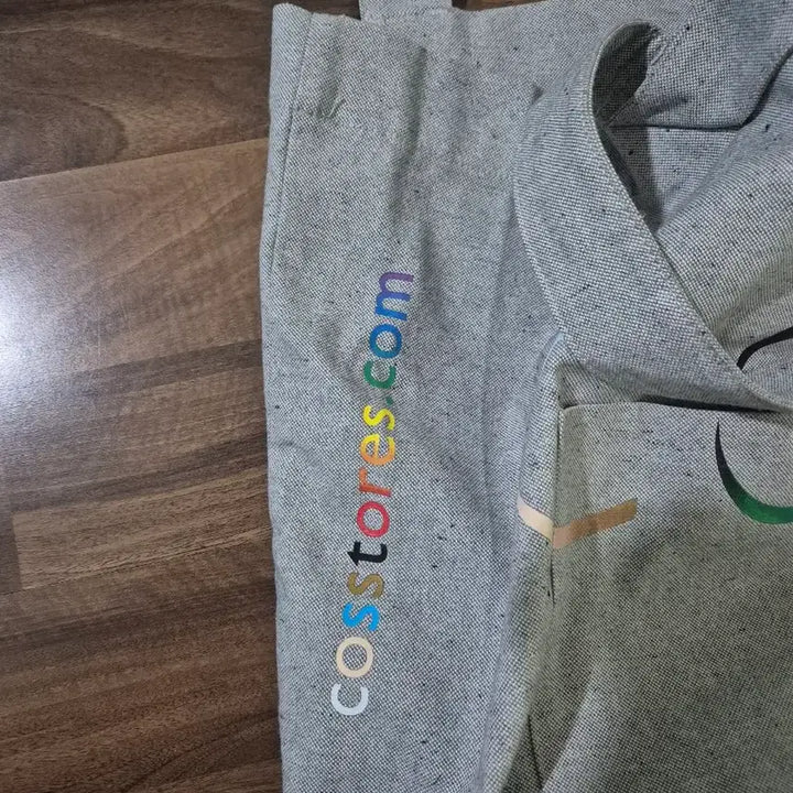 [BUNJANG] COS Color Logo Tote Bag / COS 코스 컬러 로고 토트백