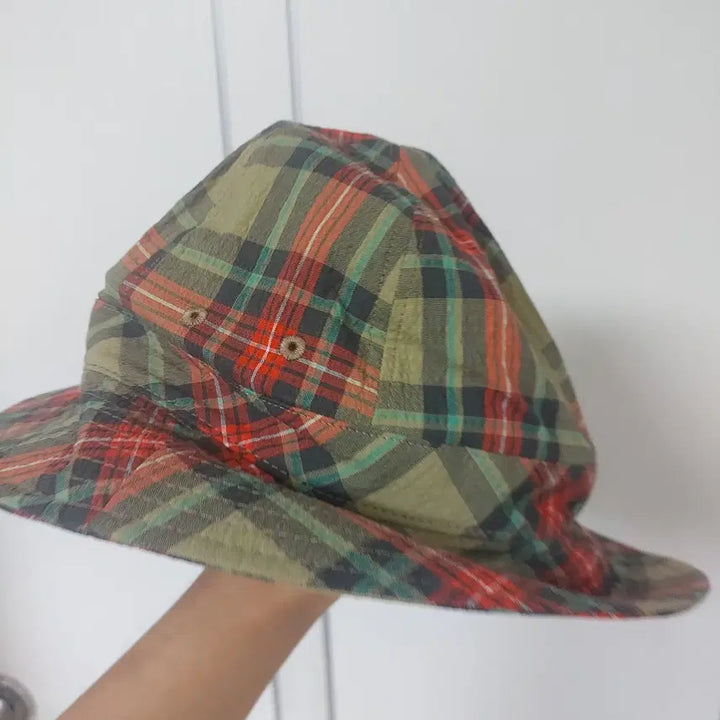 [BUNJANG] Eastlogue Check Bucket Hat / 이스트로그 체크 버킷모자