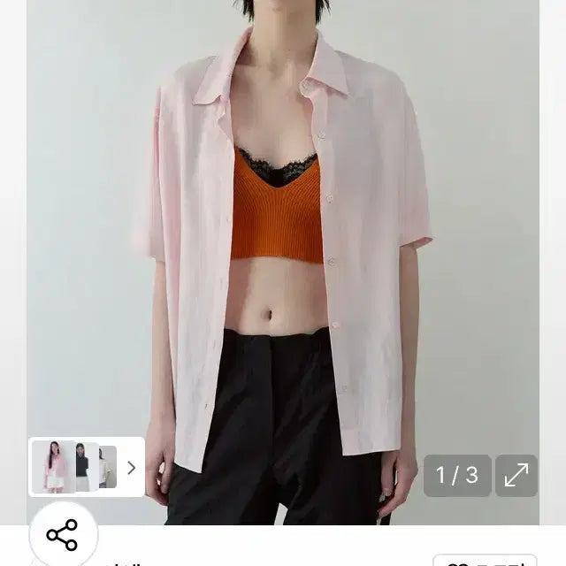 [SOLD OUT] (새상품) 시엔느 린넨 셔츠