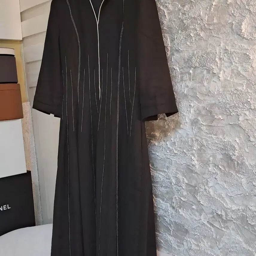 [BUNJANG] Imported Linen Blend Dress / 1회 실착 (55)아름다운 수입 린넨원피스