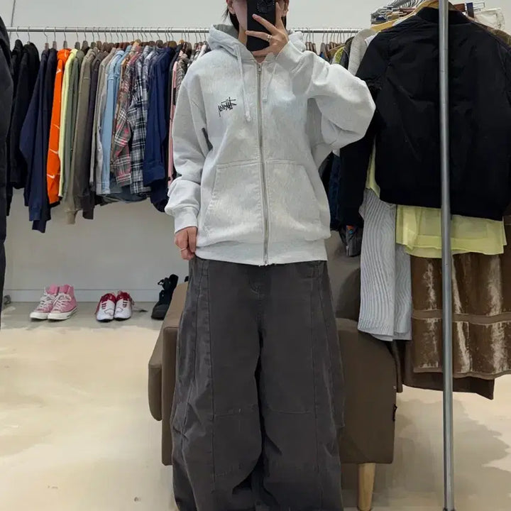 [SOLD OUT] 스투시 베이직 후드집업