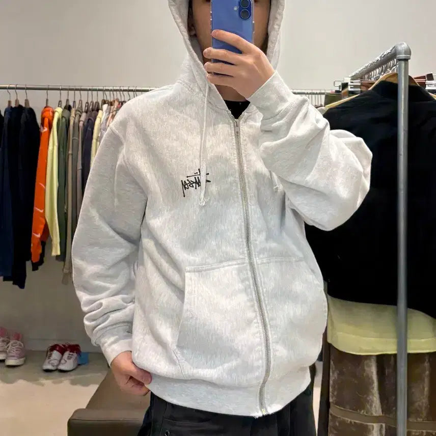 [SOLD OUT] 스투시 베이직 후드집업