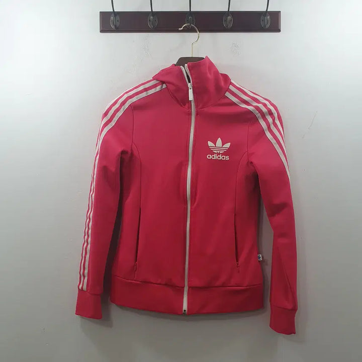 [SOLD OUT] 85 아디다스 여성 핑크 Y2K 레오파드안감 져지