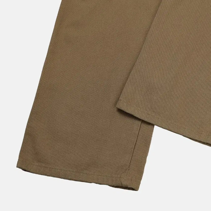 [BUNJANG] Layered Pocket Wide Cargo Pants / 레이어드포켓팬츠