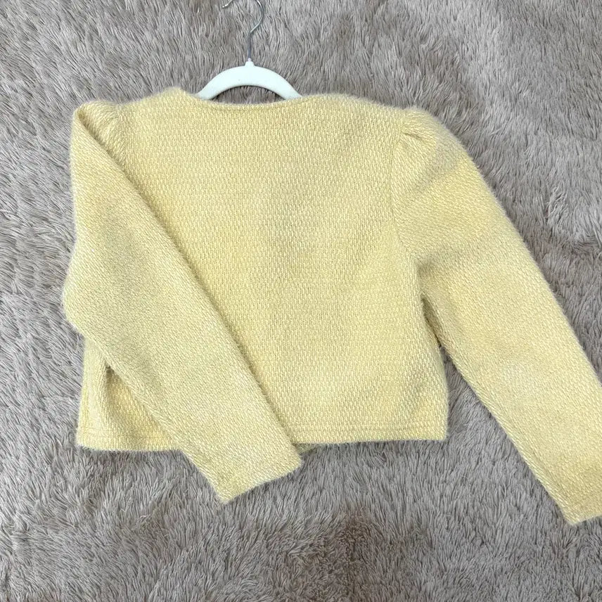 [BUNJANG] CIRCLE Tweed Jacket Yellow / CIRCLE 트위드 자켓 옐로우