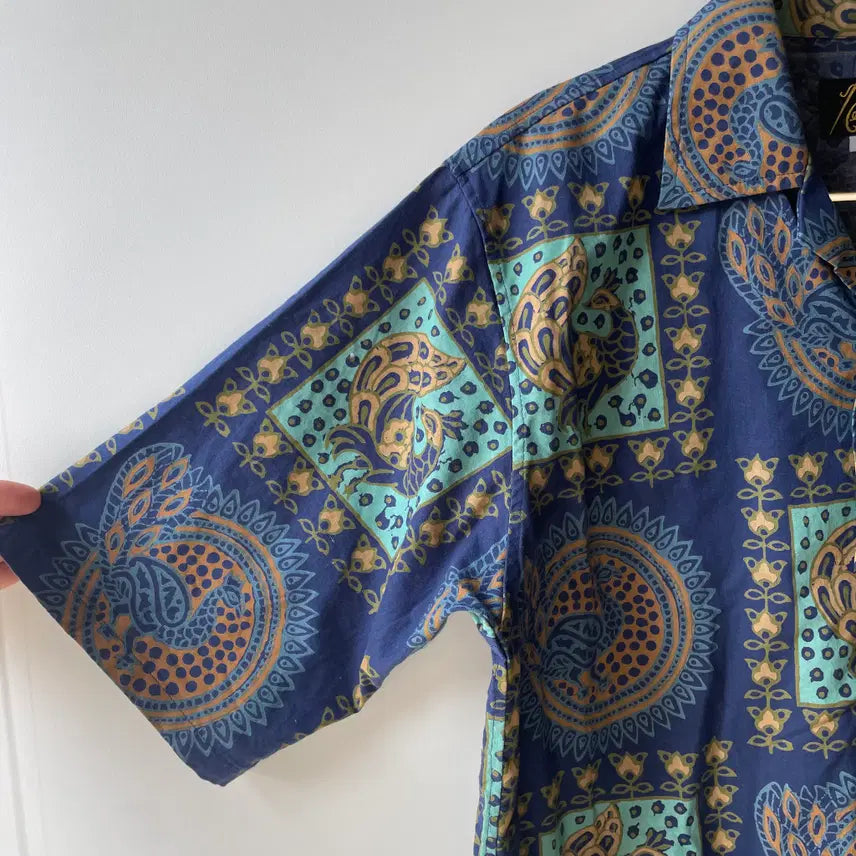 [BUNJANG] Needles Paisley Short Sleeve Shirt / 니들스 페이즐리 반팔셔츠