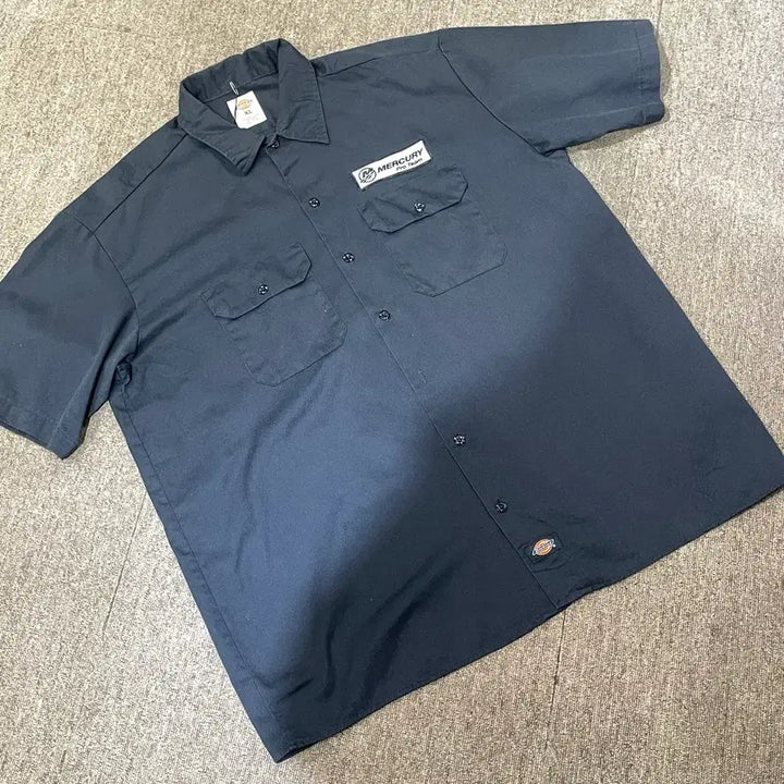 [BUNJANG] Dickies Work Shirt (XL) - Black / (XL) Dickies 디키즈 반팔 워크 셔츠 블랙