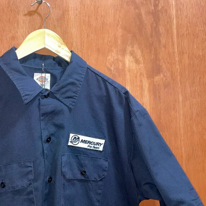 [BUNJANG] Dickies Work Shirt (XL) - Black / (XL) Dickies 디키즈 반팔 워크 셔츠 블랙