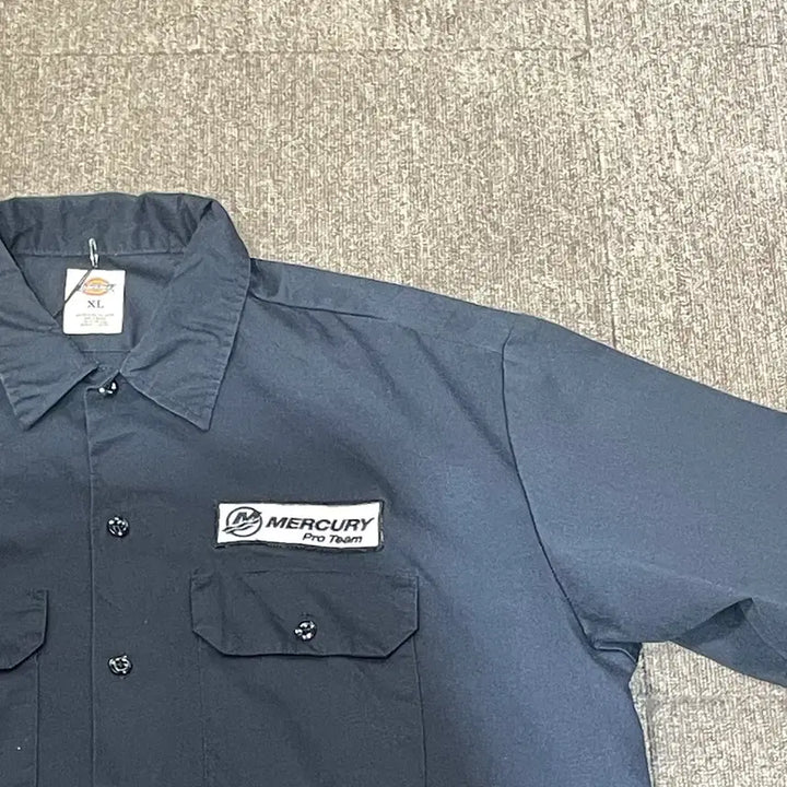 [BUNJANG] Dickies Work Shirt (XL) - Black / (XL) Dickies 디키즈 반팔 워크 셔츠 블랙