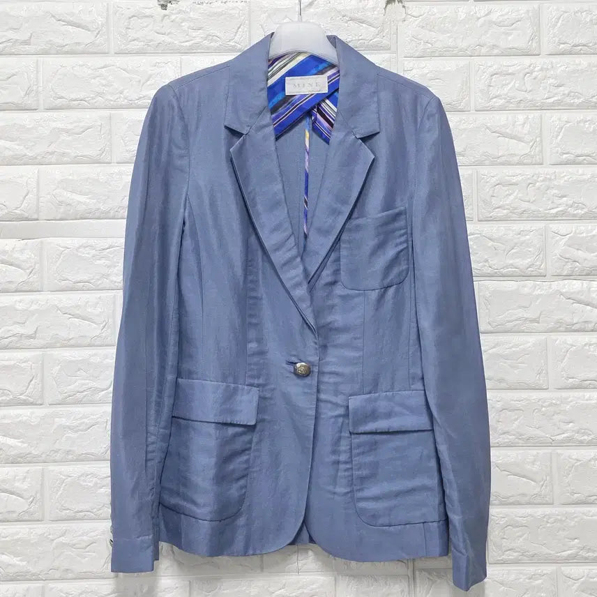 [SOLD OUT] M 한섬 마인 MINE 원버튼 자켓 C826